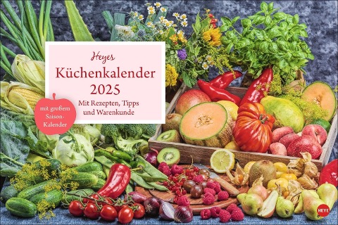 Küchenkalender Broschur XL 2025 - 