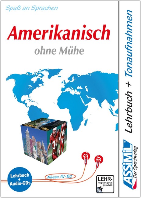 Assimil. Amerikanisch ohne Mühe. Multimedia-Classic. Lehrbuch und 4 Audio-CDs - 