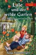 Cover-Bild zum Titel 'Lale und der wilde Garten - Leichter lesen' von 'Tanja Tintenfinger'