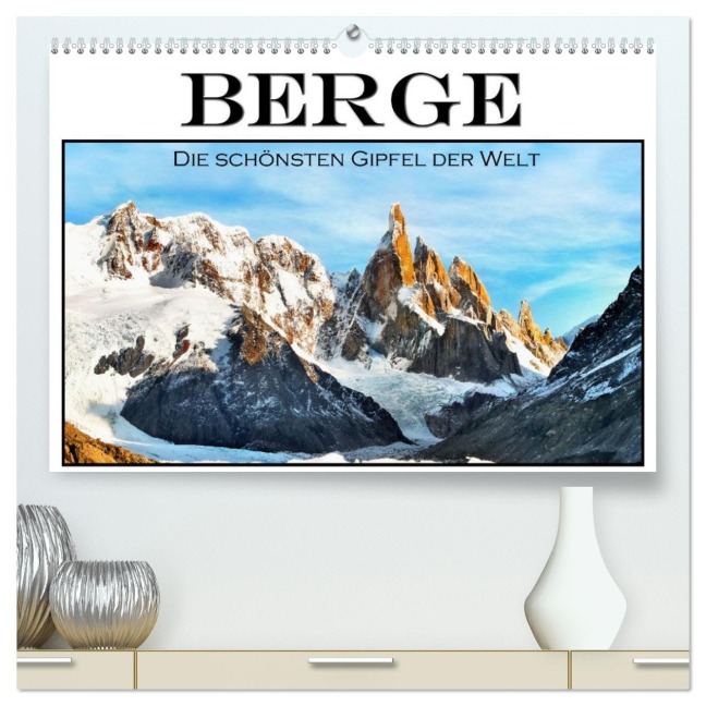 Berge - Die schönsten Gipfel der Welt (hochwertiger Premium Wandkalender 2026 DIN A2 quer), Kunstdruck in Hochglanz - Helena Bilkova