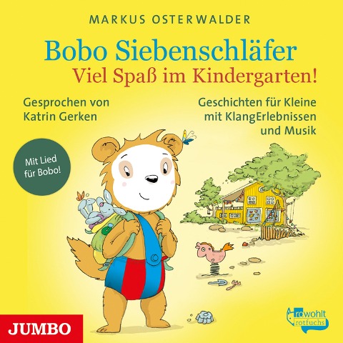Bobo Siebenschläfer. Viel Spaß im Kindergarten! - Markus Osterwalder, Ulrich Maske