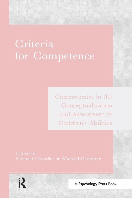 Criteria for Competence - 