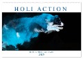 Holi Action (Wandkalender 2025 DIN A2 quer), CALVENDO Monatskalender - Fotodesign Verena Scholze