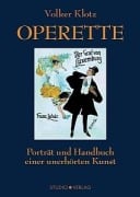 Cover-Bild zum Titel 'Operette' von 'Volker Klotz'