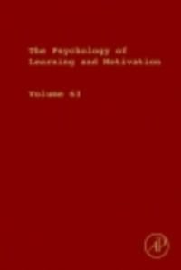 Psychology of Learning and Motivation - 