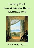 Cover-Bild zum Titel 'Geschichte des Herrn William Lovell' von 'Ludwig Tieck'