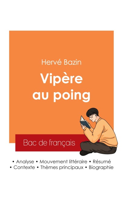 Réussir son Bac de français 2025 : Analyse du roman Vipère au poing de Hervé Bazin - Hervé Bazin