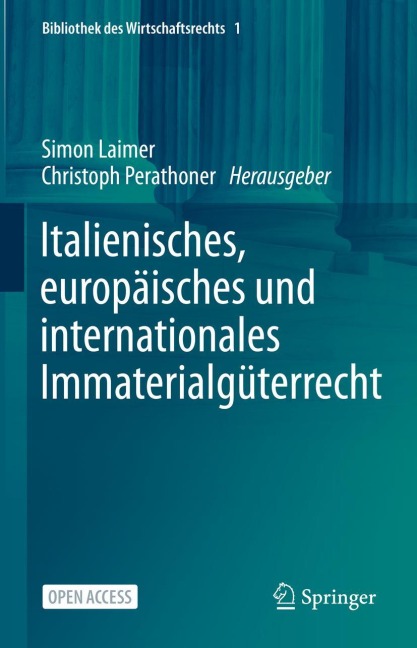 Italienisches, europäisches und internationales Immaterialgüterrecht - 