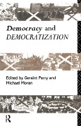 Cover-Bild zum Titel 'Democracy and Democratization' von 'Michael Moran, Geraint Parry'