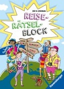 Cover-Bild zum Titel 'Reise-Rätselblock ab 10 Jahren' von 'Cornelia Rist, Dominique Conte'