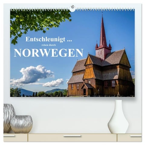 Entschleunigt ... reisen durch Norwegen (hochwertiger Premium Wandkalender 2025 DIN A2 quer), Kunstdruck in Hochglanz - Dirk Sulima