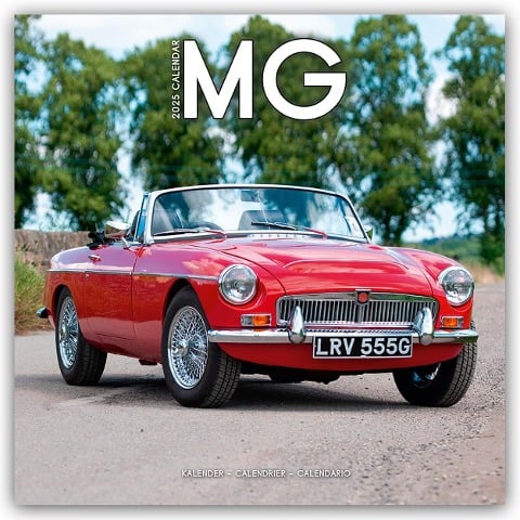 MG - MG Automobile 2025 - 16-Monatskalender - Avonside Publishing Ltd.