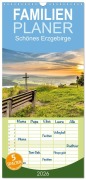Cover-Bild zum Titel 'Familienplaner 2026 - Schönes Erzgebirge mit 5 Spalten (Wandkalender, 21 x 45 cm) CALVENDO' von 'Sven Wagner'