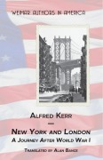 Cover-Bild zum Titel 'New York and London.' von 'Alfred Kerr'