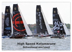 Cover-Bild zum Titel 'High Speed Katamarane - Schwebend ans Limit (Wandkalender 2026 DIN A2 quer), CALVENDO Monatskalender' von 'Sven Sieveke'
