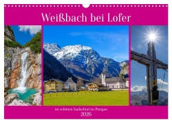 Cover-Bild zum Titel 'Weißbach bei Lofer (Wandkalender 2026 DIN A3 quer), CALVENDO Monatskalender' von 'Christa Kramer'