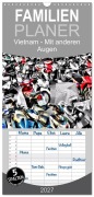 Cover-Bild zum Titel 'Familienplaner 2027 - Vietnam - Mit anderen Augen mit 5 Spalten (Wandkalender, 21 x 45 cm) CALVENDO' von 'Krzys Christof Bautsch'