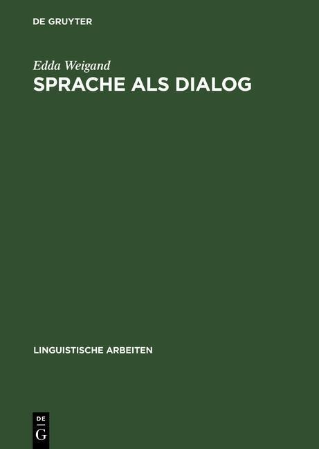 Sprache als Dialog - Edda Weigand