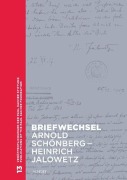 Cover-Bild zum Titel 'Briefwechsel Arnold Schönberg - Heinrich Jalowetz' von ''