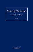 Cover-Bild zum Titel 'History of Universities: Volume XXXIV/1' von ''