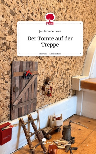 Der Tomte auf der Treppe. Life is a Story - story.one - Jardena de Leve