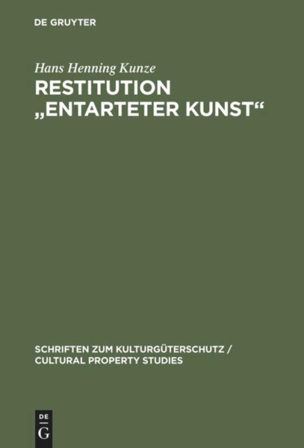 Restitution "Entarteter Kunst" - Hans Henning Kunze