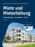 Cover-Bild zum Titel 'Miete und Mieterhöhung' von 'Martina Westner, Astrid Congiu-Wehle, Katharina Rößler'
