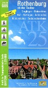 Cover-Bild zum Titel 'Rothenburg ob der Tauber 1:25 000' von ''