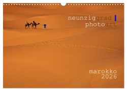 Cover-Bild zum Titel 'neunziggrad I photoart: marokko (Wandkalender 2026 DIN A3 quer), CALVENDO Monatskalender' von 'Jörn Heller'