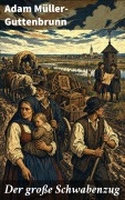 Cover-Bild zum Titel 'Der große Schwabenzug' von 'Adam Müller-Guttenbrunn'