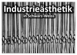 Cover-Bild zum Titel 'Industrieästhetik in Schwarz-Weiss (Wandkalender 2026 DIN A2 quer), CALVENDO Monatskalender' von 'Dirk Grasse Bücker'
