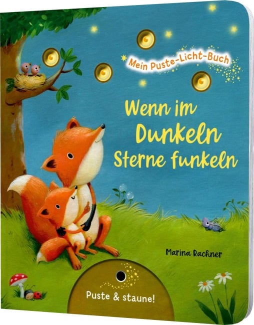 Mein Puste-Licht-Buch: Wenn im Dunkeln Sterne funkeln - Christina Nömer