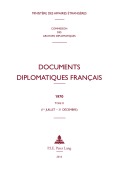 Cover-Bild zum Titel 'Documents diplomatiques français' von ''
