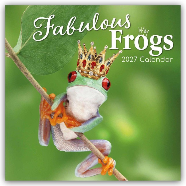 Fabulous Frogs - Fabelhafte Frösche 2027 - 16-Monatskalender - Gifted Stationery Co. Ltd