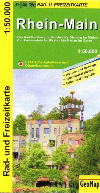 Rhein-Main Rad- und Freizeitkarte 1:50 000 - 