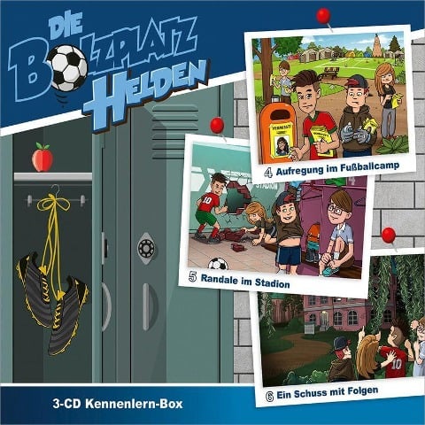 CD-Box 2: Die Bolzplatzhelden (Folgen 4-6) - Christian Mörken