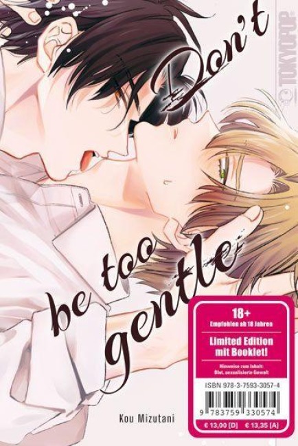 Don't be too gentle - Limited Edition - Kou Mizutani