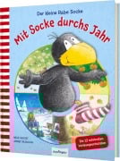 Cover-Bild zum Titel 'Der kleine Rabe Socke: Mit Socke durchs Jahr' von 'Nele Moost'