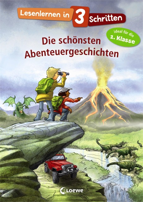 Lesenlernen in 3 Schritten - Die schönsten Abenteuergeschichten - 