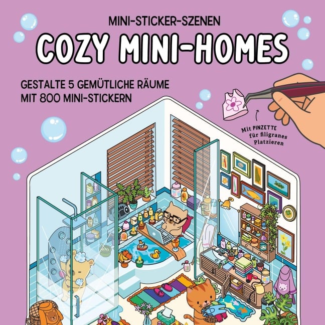 Mini-Sticker-Szenen - Cozy Mini-Homes - 