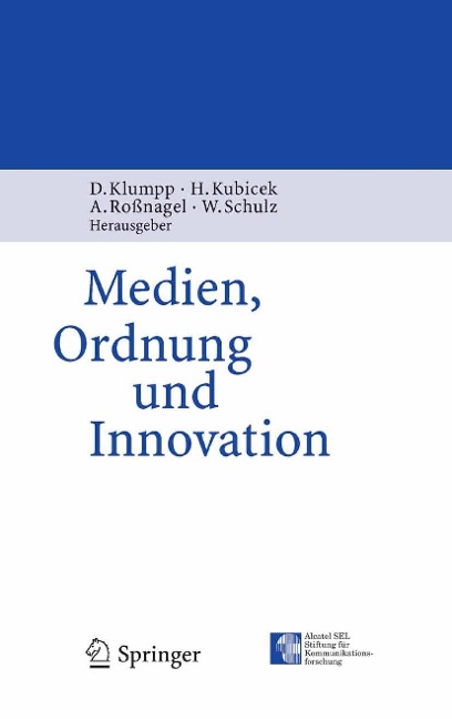 Medien, Ordnung und Innovation - 