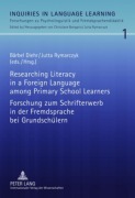 Cover-Bild zum Titel 'Researching Literacy in a Foreign Language among Primary School Learners- Forschung zum Schrifterwerb in der Fremdsprache bei Grundschülern' von ''
