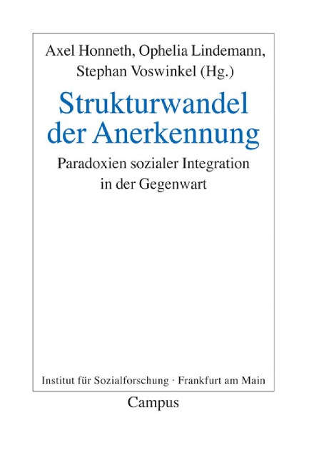 Strukturwandel der Anerkennung - 