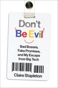 Cover-Bild zum Titel 'Don't Be Evil' von 'Claire Stapleton'