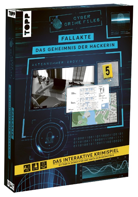 Cyber Crime Files - Fallakte: Das Geheimnis der Hackerin - Das geniale Krimispiel mit über 30 Beweismitteln - Hans Pieper