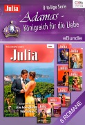 Cover-Bild zum Titel 'Adamas - ein Königreich für die Liebe (8-teilige Serie)' von 'Marion Lennox, Sandra Marton, Kate Hewitt, Chantelle Shaw, Natalie Anderson'
