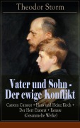 Cover-Bild zum Titel 'Vater und Sohn - Der ewige Konflikt' von 'Theodor Storm'