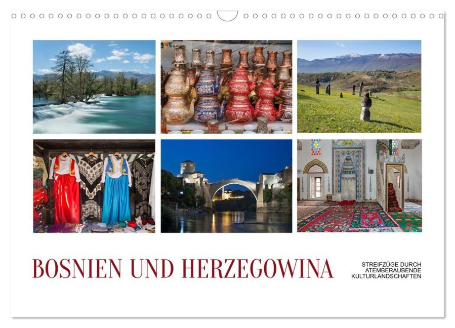 Bosnien und Herzegowina - Streifzüge durch atemberaubende Kulturlandschaften (Wandkalender 2027 DIN A3 quer), CALVENDO Monatskalender - Christian Hallweger