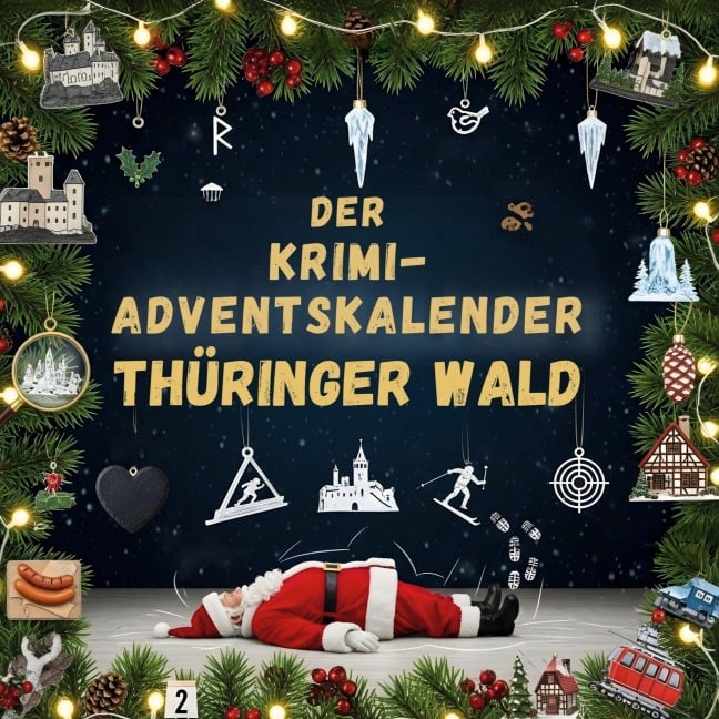 Der Krimi-Adventskalender Thüringer Wald - Amelia Wolf