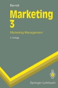 Cover-Bild zum Titel 'Marketing 3' von 'Ralph Berndt'